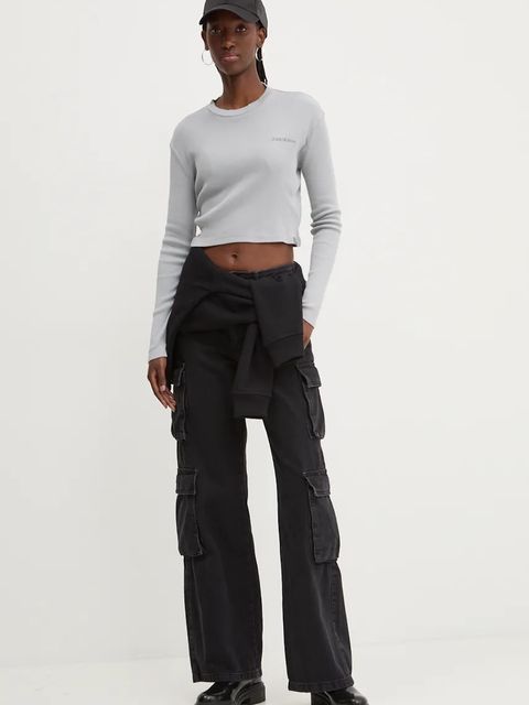 Dickies bluza CLANCY damska kolor czarny z kapturem gładka DK0A4Z2W - zdjęcie produktu nr 2