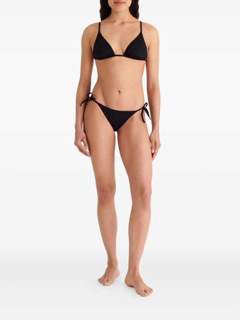 ERES Mouna triangle tie bikini top - Black