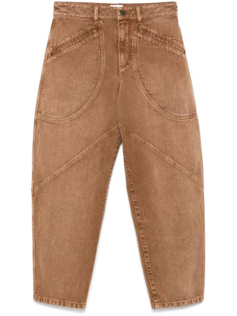 ISABEL MARANT Catarina trousers - Brown - zdjęcie produktu nr 1