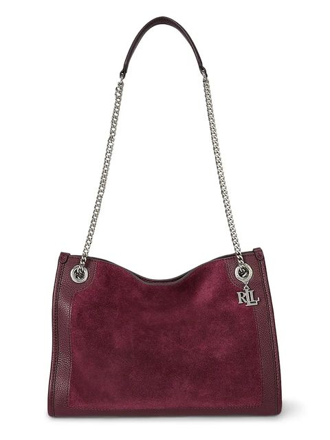 Lauren Ralph Lauren torebka zamszowa