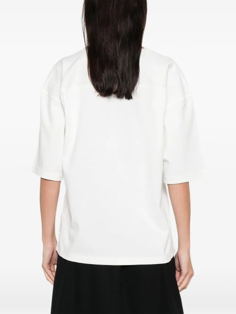 St. Agni Match Tee V-neck short-sleeve T-shirt - White