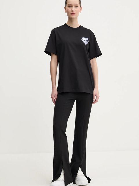 HUGO t-shirt bawełniany - zdjęcie produktu nr 2