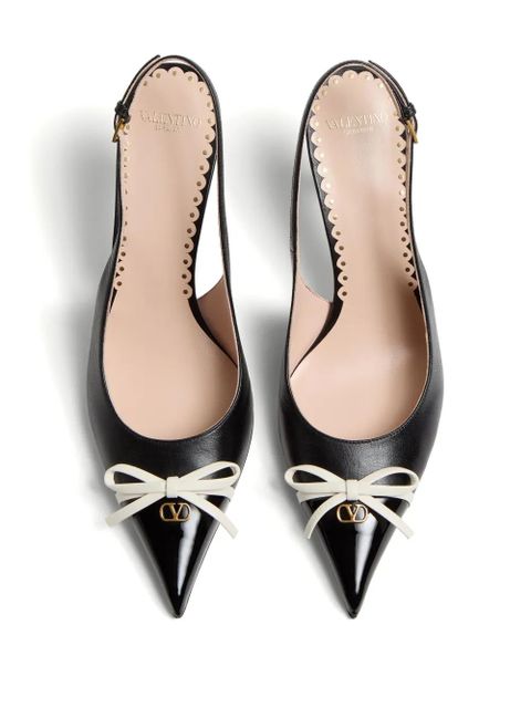 Valentino Garavani 80mm Bepointy slingback pumps - Black