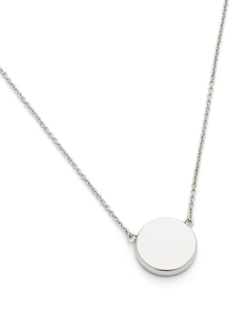 Marc Jacobs logo-plaque pendant necklace - Silver - zdjęcie produktu nr 2