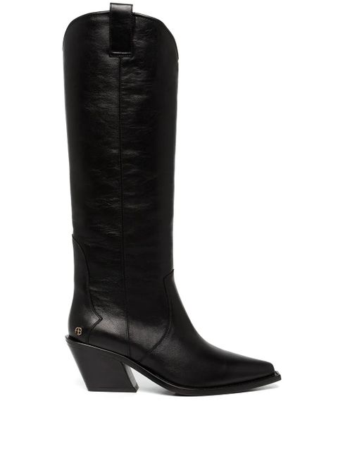 ANINE BING Tania cowboy boots - Black - zdjęcie produktu nr 1