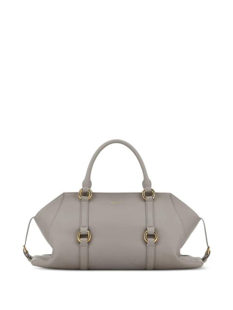 Alexander McQueen medium Farringdon leather tote bag - Grey - zdjęcie produktu nr 1
