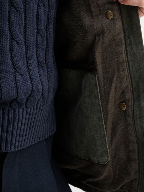 U.S. Polo Assn. kurtka WAXED STYLE SHORT