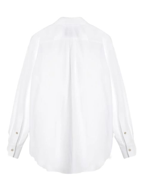 Valentino Garavani ruffled long-sleeve shirt - White - zdjęcie produktu nr 2