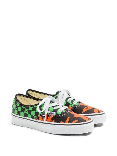 Valentino Garavani x Vans Checkerboard Tropical Leaves sneakers - Green - zdjęcie produktu nr 2