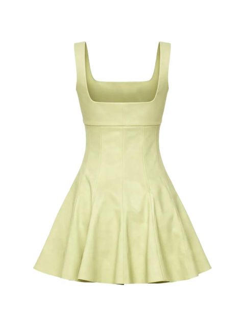 Simkhai Emslie square-neck A-line dress - Green - zdjęcie produktu nr 2