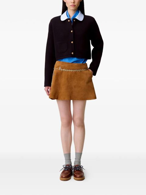 Claudie Pierlot buttoned cardigan - Blue - zdjęcie produktu nr 2