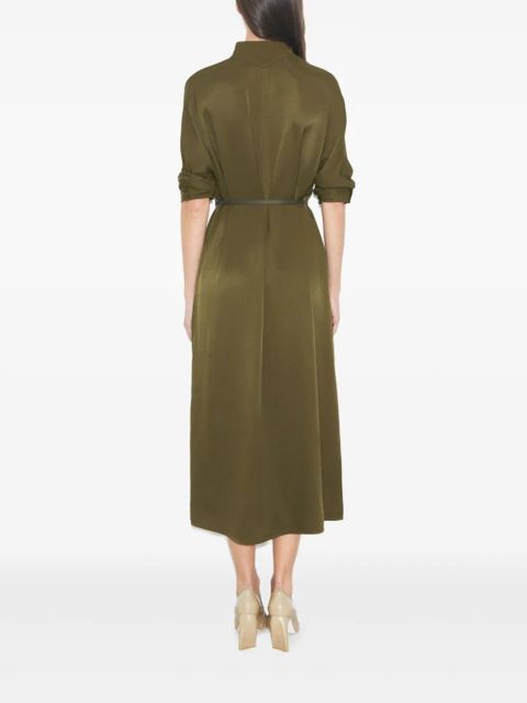 Tory Burch buttoned shirt dress - Green