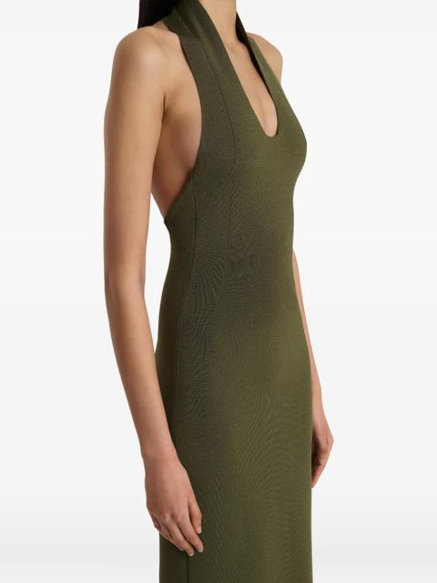 KHAITE Mahi dress - Green