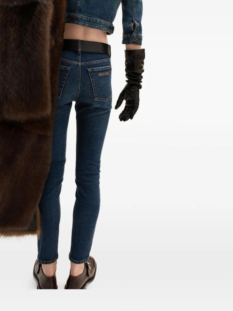 Miu Miu Stretch denim jeans - Blue