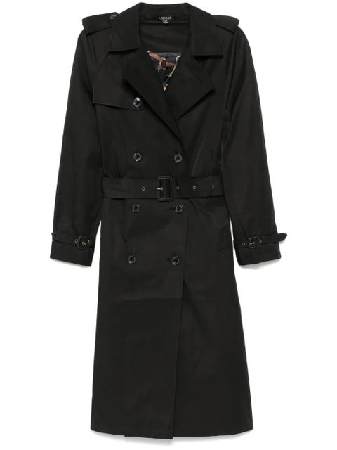Lauren Ralph Lauren double-breasted trench coat - Black - zdjęcie produktu nr 1
