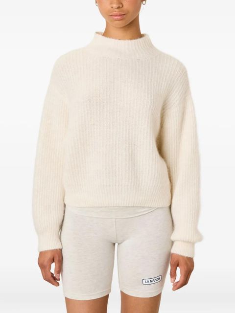 American Vintage East crew-neck ribbed sweater - Neutrals - zdjęcie produktu nr 2