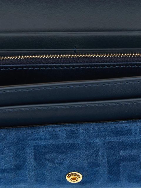 FENDI Baguette wallet-on-chain - Blue