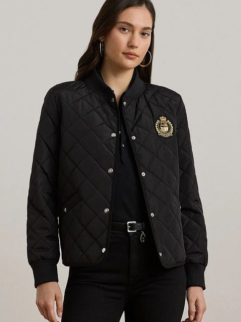 Lauren Ralph Lauren kurtka damska kolor czarny przejściowa 297967143