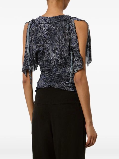ISABEL MARANT Thanais blouse - Blue