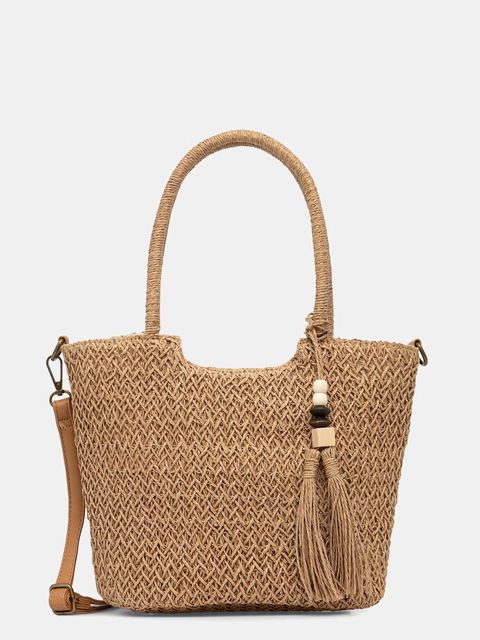 Answear.LAB torebka crossbody damska pleciona - zdjęcie produktu nr 1