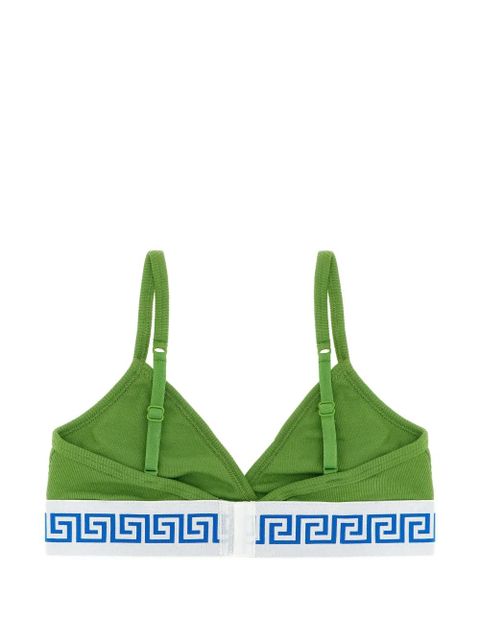 Versace Medusa ribbed bra - Green - zdjęcie produktu nr 2