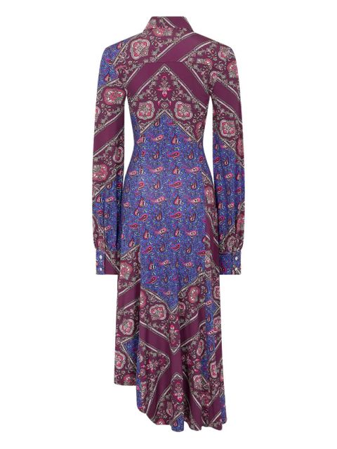 Rabanne asymmetric shirt dress - Blue