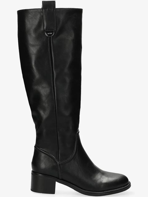 Mexx kozaki SABI RUTH damskie kolor czarny na płaskim obcasie MI001801353W - zdjęcie produktu nr 1