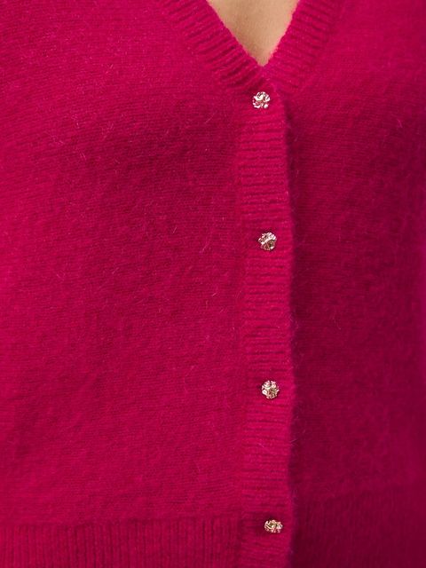 Medicine kardigan damski kolor czerwony