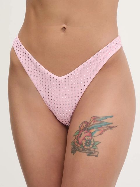 Guess brazyliany kąpielowe kolor różowy