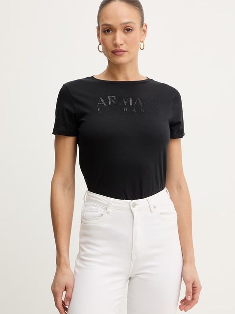Armani Exchange t-shirt bawełniany - zdjęcie produktu nr 2