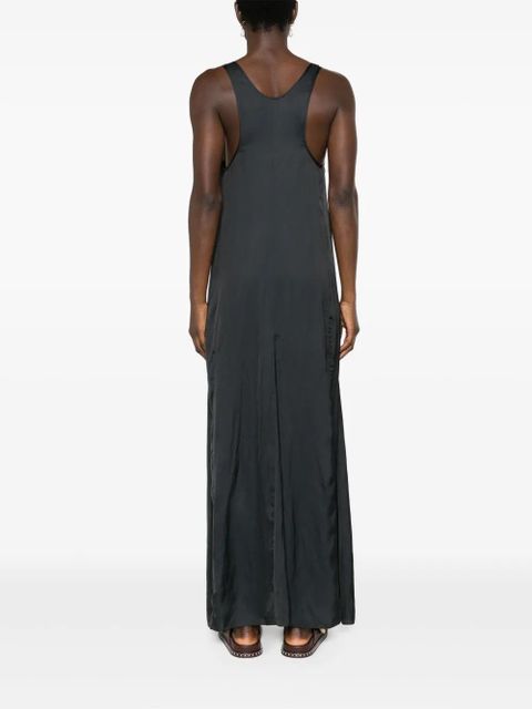 Zadig&Voltaire Rarys satin maxi dress - Black