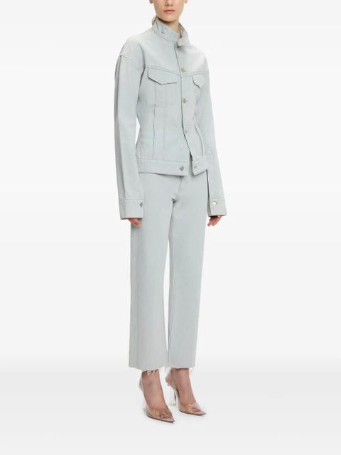Victoria Beckham Sculptural denim jacket - Blue - zdjęcie produktu nr 2