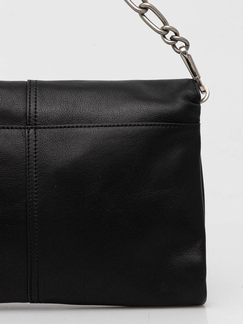 Patrizia Pepe kopertówka skórzana kolor czarny 2B0152 L162