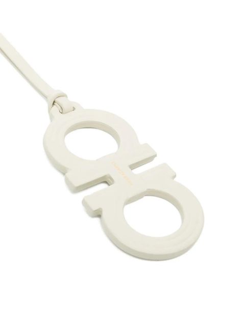 Ferragamo Double Gancini bag charm - Neutrals