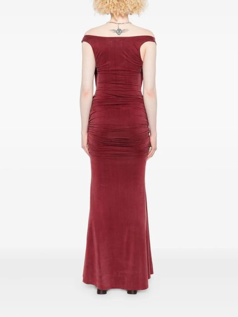 Vivienne Westwood cowl-neck maxi dress - Red