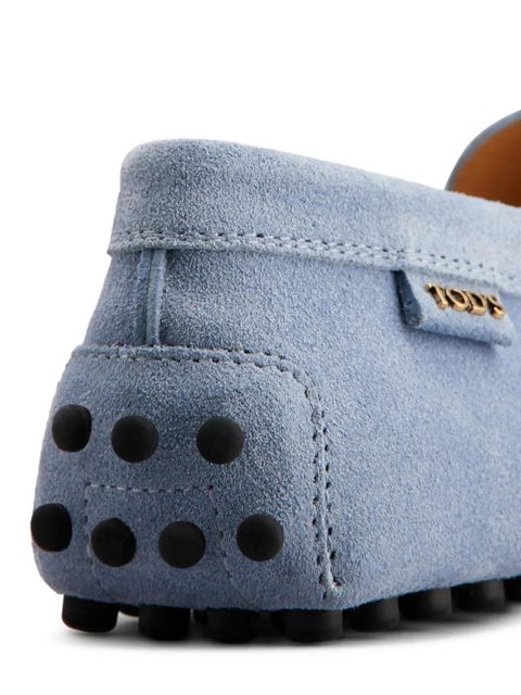 Tod's leather loafers - Blue