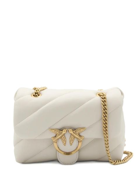 PINKO quilted chain strap shoulder bag - White - zdjęcie produktu nr 1