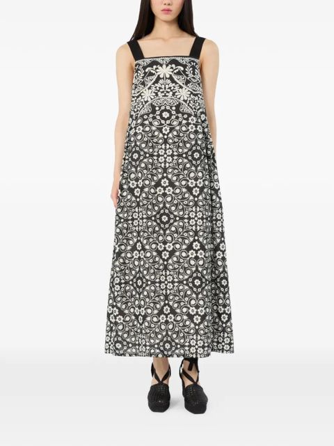 Weekend Max Mara floral print maxi dress - Black - zdjęcie produktu nr 2