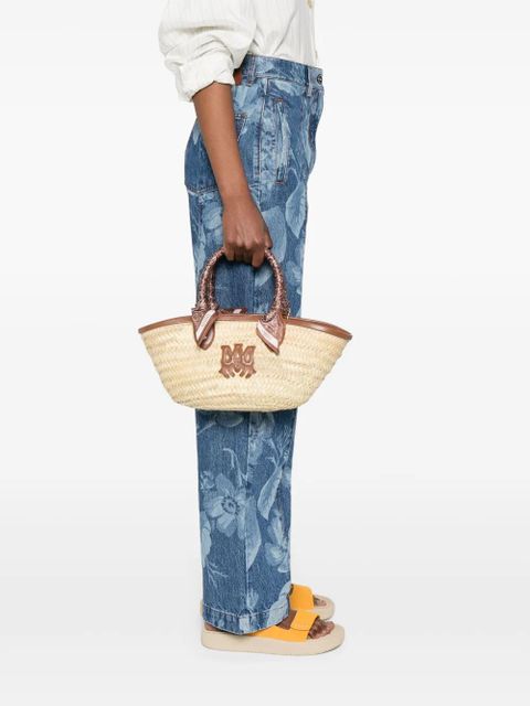 AMIRI MA raffia tote bag - Neutrals - zdjęcie produktu nr 2