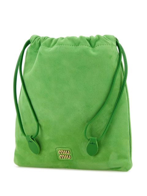 Miu Miu suede bag - Green