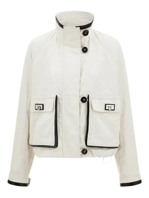 Ferragamo button-fastening jacket - White - zdjęcie produktu nr 1