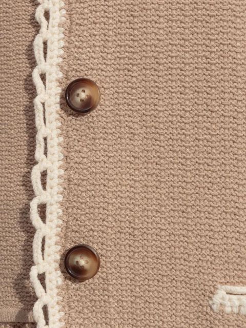 Posse Willow buttoned cardigan - Neutrals