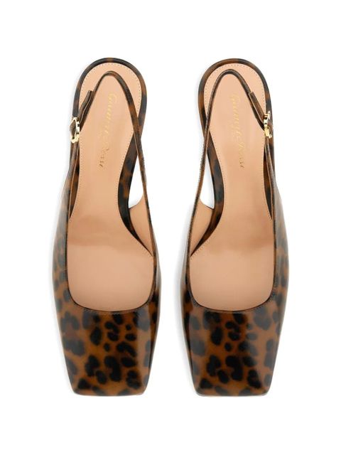 Gianvito Rossi Christina slingback pumps - Brown