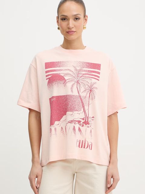 BOSS Orange t-shirt damski bawełniany C Eboys 2 - zdjęcie produktu nr 2