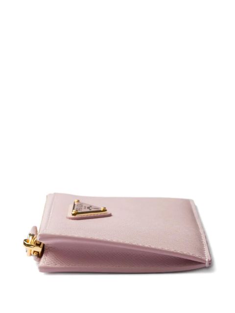 Prada saffiano leather card holder - Pink - zdjęcie produktu nr 2