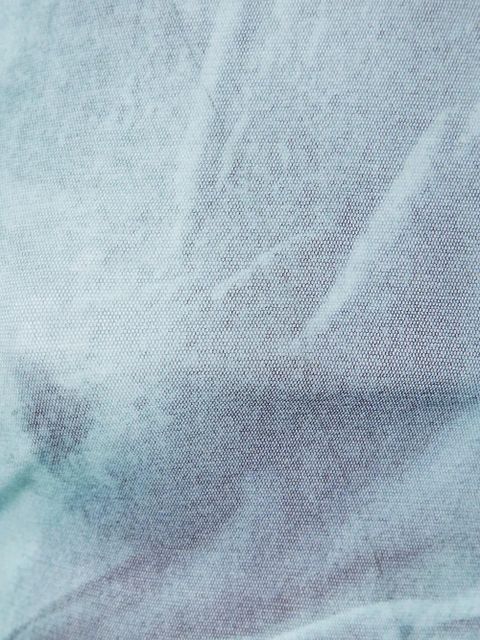 Jean Paul Gaultier tie-back abstract print top - Blue