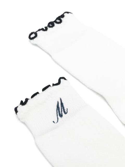 Maje pointelle socks - White - zdjęcie produktu nr 2