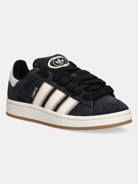 adidas Originals sneakersy zamszowe Campus 00S W damskie kolor czarny JQ5806 - zdjęcie produktu nr 1