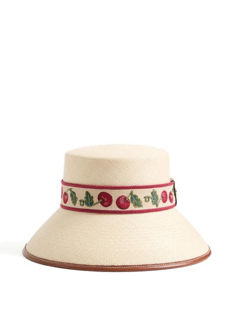 Valentino Garavani embroidered bucket hat - Neutrals - zdjęcie produktu nr 2