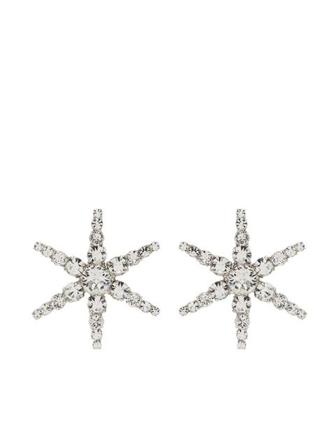 Jennifer Behr Polaris crystal-embellished stud earrings - Neutrals - zdjęcie produktu nr 1